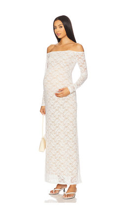 BUMPSUIT - Off The Shoulder Lace Dress