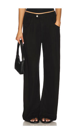 EB Denim - Eddie Bowed Linen Pant