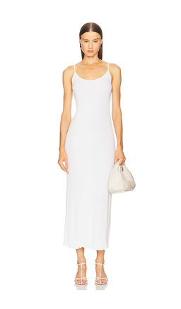 Enza Costa - Silk Rib Lettuce Edge Dress