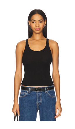 Enza Costa - Military Rib Slim Tank Top