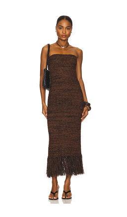 FRAME - Boucle Fringe Dress