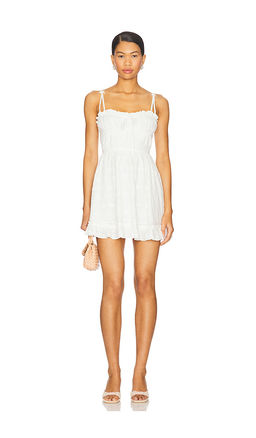 For Love & Lemons - Edie Eyelet Slip Dress