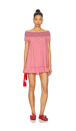 Frankies Bikinis - Ruby Poplin Mini Dress