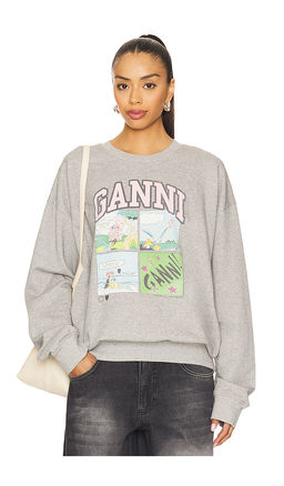 Ganni - Isoli Bd Oversized Sweatshirt