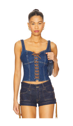 L'AGENCE - Nayeli Corset Tank Top