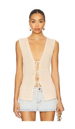 Lovers and Friends - Lizzy Tie Front Vest