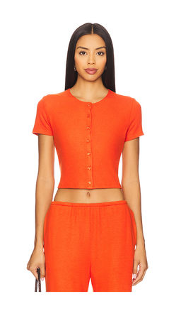 LESET - Lauren Short Sleeve Cardigan