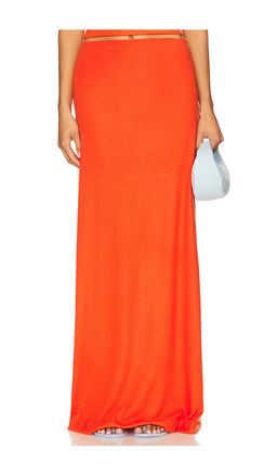 LESET - Lauren High Waist Maxi Skirt