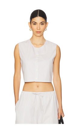 LESET - Yoshi Crewneck Vest Top