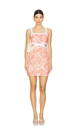 MINKPINK - Petal Contrast Mini Dress