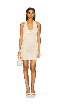 MORE TO COME - Mimi Halter Mini Dress