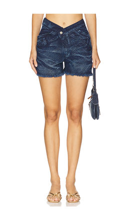 Masha Popova - Bias V Shape Mini Shorts