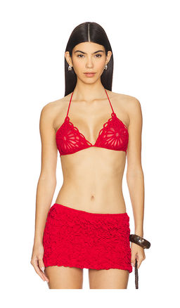 Norma Kamali - Scallop Bralette Top
