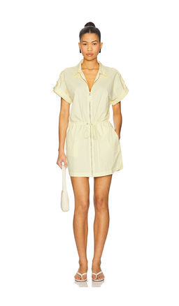 Pistola - Meg Short Sleeve Zip Front Dress