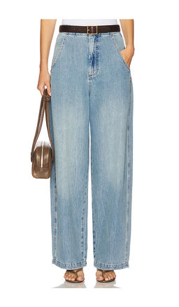 Pistola - Lottie High Rise Relaxed Bowed Leg