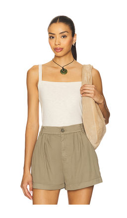 Rag & Bone - Slub Square Neck Tank Top