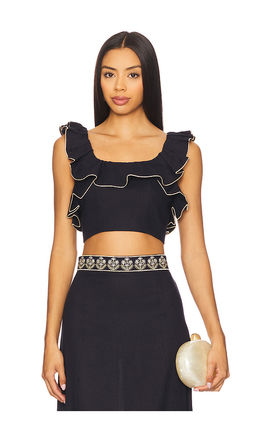Rosewater House - Malika Bustier Crop Top
