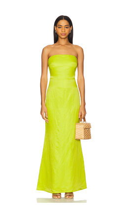 Simon Miller - Sculpty Strapless Satin Dress