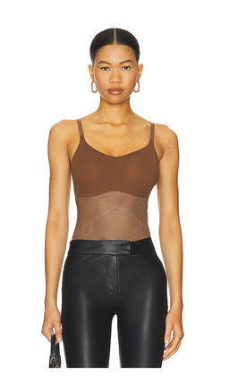 Spanx - shape Invisible Cami Thong Bodysuit