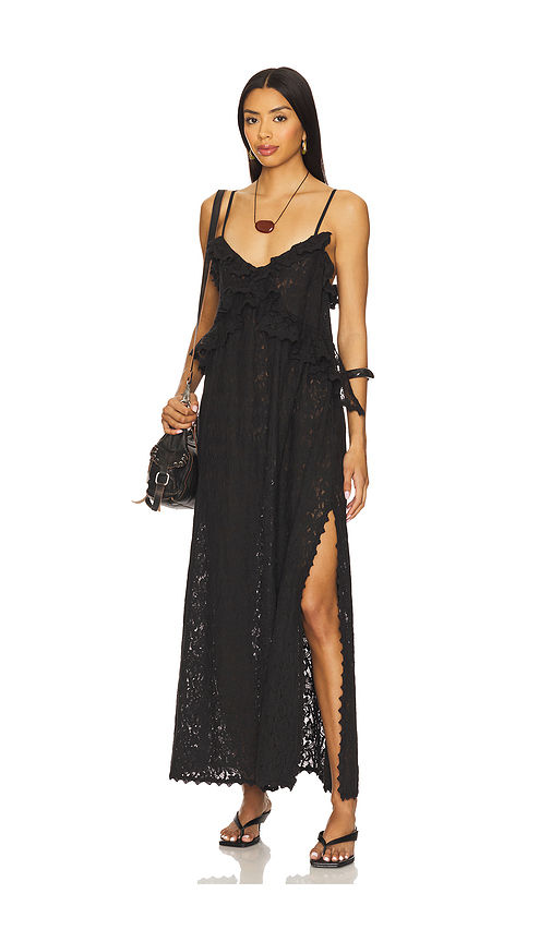 Buy SPELL Lux Lisbon Lace Strappy Maxi Dress (L) Online