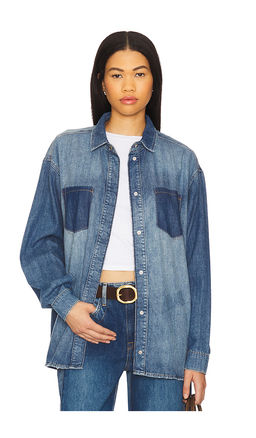 Triarchy - Charlotte Oversized Denim Shirt
