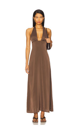 Weworewhat - x REVOLVE Halter Deep V Maxi