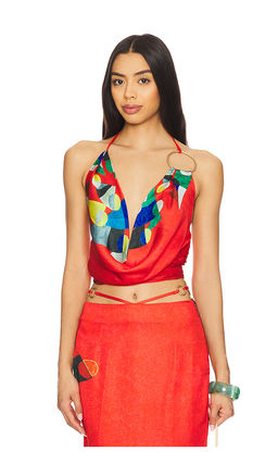 YLLW THE LABEL - Athena Ring Crop Top