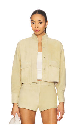 ZUT - x REVOLVE Cropped Suede Jacket