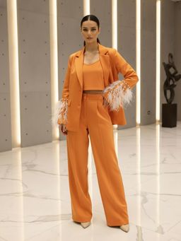 DOORS DESIGNS - Imported Crape Regular Fit Co-Ord Set