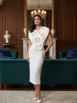 DOORS DESIGNS - Banana Skirt, Bib Top with Skirt