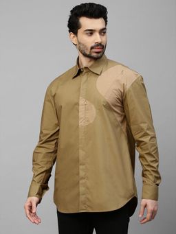 Echke - Brown Cotton Shirt