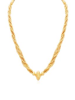 WHP Jewellers - Swirl Gold Thushi Necklace