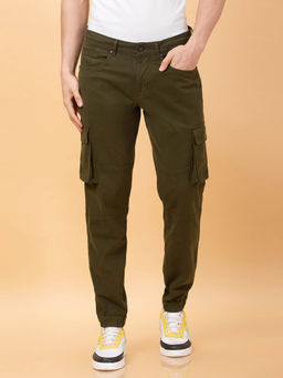 Being Human - Mens Bottom Joggers Olive