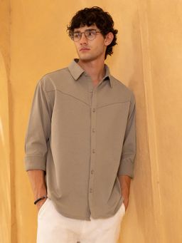 CAHOOT - Mens Solid Oversized Fit Shirt