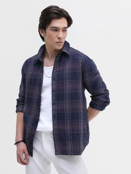 CAHOOT - Mens Yarn Dyed Check Oversized Fit Shirt