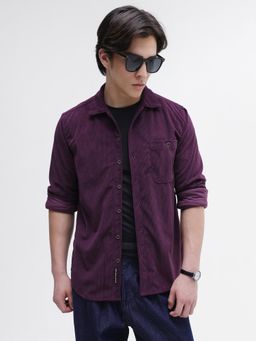 CAHOOT - Mens Patch Pocket Corduroy Regular Fit Shirt