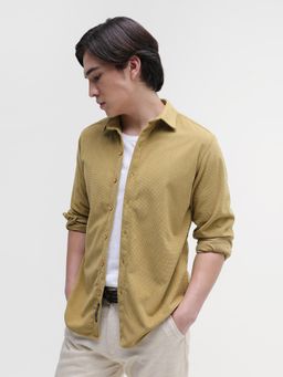 CAHOOT - Mens Textured Regular Fit Shirt