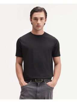Rare Rabbit - Solid Jet Black Mens T-Shirt