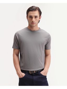Rare Rabbit - Solid Medium Grey Mens T-Shirt