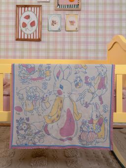 THE BABY TRUNK - Off White Storyline Snuggle Organic Cotton Blanket