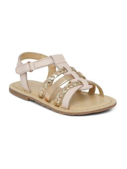 Aria Nica - Kids Leather Strappy Sandals