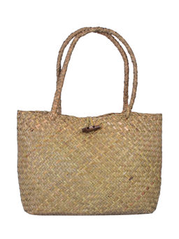 DENOVA - Seagrass Natural Tote Bag without Lining
