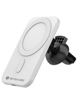 SEVENAIRE - MAGCHARGE 300 Wireless Mag-Safe Car Charger for iPhone 13 to 8, Samsung S22 to S8