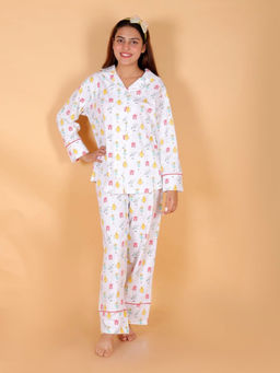 The Mom Store - Robo Club Women Top with Pajama (Set of 2)