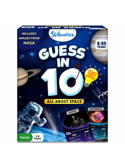 Skillmatics - Guess in 10 NASA Space Card Games for Kids