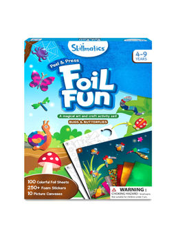 Skillmatics - Foil Fun - Bugs & Butterflies No Mess Art DIY Kit for Kids