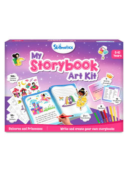 Skillmatics - Storybook Unicorn & Princesses Write & Create Fairytale Stories Art Kit for Kids