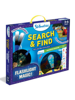 Skillmatics - Preschool Learning Activity Search and Find Flashlight Magic Educational Toy for Kids