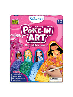 Skillmatics - Poke-in Art - Magical Princesses Mess-Free Fun DIY Craft Kits for Kids