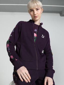 Puma - Classics Petalia T7 Women's Purple Track Jacket